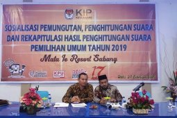 KIP Sabang sosialisasi hitung suara