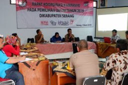 KPU Serang Tetapkan 10 Titik Kampanye Terbuka