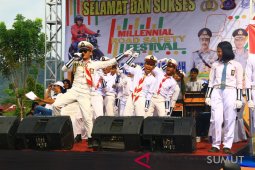 Ribuan kaum millenial di Tapteng menjadi pelopor keselamatan berlalu lintas