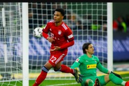 Hancurkan Gladbach 5-1, Muenchen samai raihan poin Dortmund