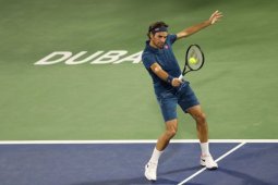 Federer menangkan gelar ATP ke-100 di Dubai
