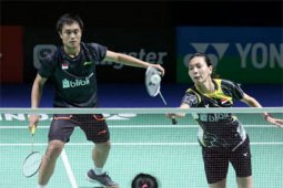 Tim Sudirman Indonesia tertinggal 0-1 dari Denmark