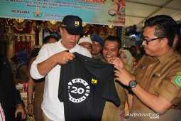 Wakil Bupati Madina tinjau kesiapan stand pameran pembangunan