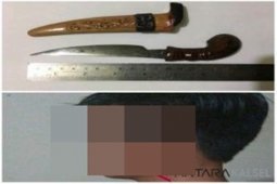 Polsekta Banjarmasin Utara tangkap pria bawa sajam
