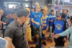 AHY disambut hangat ribuan warga Aceh Barat
