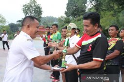 Dinas PUPR Madina juarai tournament voly antar instansi