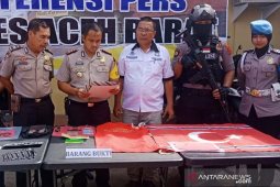 Polisi Aceh barat tangkap terduga pemilik amunisi