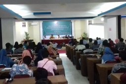 Perkumpulan mahasiswa lingkar tambang gelar seminar