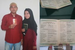 Pasangan kekasih menikah di Lapas Pulo Simardan Tanjungbalai