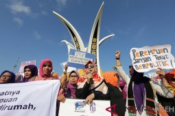 Perempuan Aceh suarakan pemilu bersih