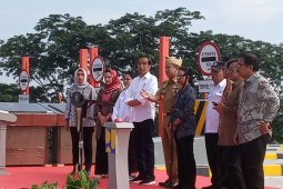 Presiden Jokowi Resmikan JTTS Bakauheni-Terbanggi Besar