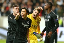 Buang kesempatan penalti, Inter main nirgol di kandang Frankfurt