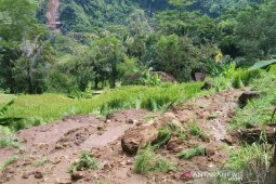 Terjadi pergerakan tanah di Cidaun Cianjur, puluhan orang mengungsi
