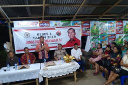 Reses legislator Jonas Ronny Makawata banjir pujian