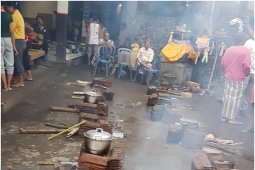 Setelah Nyepi, masyarakat desa di Buleleng tradisikan "Nyakan Diwang"
