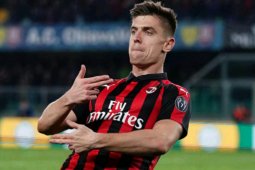 Kembali cetak gol, Piatek bawa Milan menang lagi