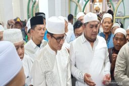 Sandiaga Uno berharap keberkahan ulama hadiri Haul Guru Sekumpul
