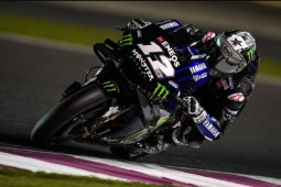 Maverick Vinales raih "pole position" pertama MotoGP 2019