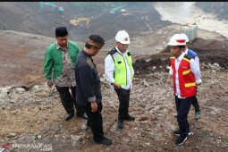 Presiden Jokowi cek pengerjaan terowongan Nanjung