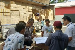 KPU Kabupaten Serang terima pendistribusian surat suara