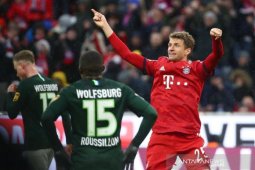 Bayern Muenchen ke puncak klasemen usai cukur Wolfsburg 6-0