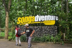 Serunya rafting di  Pekalen  Probolinggo