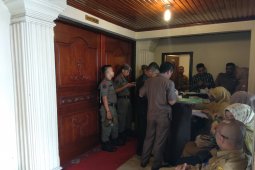 Rapat evaluasi program pencegahan korupsi oleh KPK di Jambi digelar tertutup