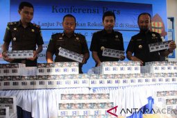 Rilis Pengungkapan Rokok Ilegal