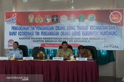 Imigrasi Bengkulu kukuhkan tim pengawasan orang asing di Mukomuko
