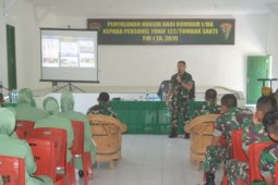 Kumdam I/BB suluh hukum di Yonif 122/TS