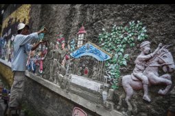 Relief sejarah Kerajaan Mataram