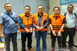 Tiga terpidana kasus suap Lampung Tengah dan Sumedang dipenjara di LP Sukamiskin Bandung