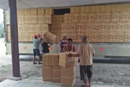 KPU Langkat terima 504 kotak logistik pemilu