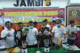 Polda Jambi musnahkan 4.343 butir pil ekstasi