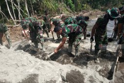 Kodim Manokwari percepat pekerjaan fisik TMMD-104