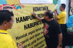 Sekardangan Sidoarjo dijadikan kampung bebas narkoba