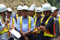 Beroperasi tepat waktu, Dirjen Gatrik tinjau proyek PLTA Batang Toru