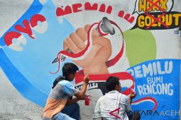 Lomba Mural Pemilih Berdaulat Negara Kuat