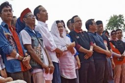 Ksatria Airlangga imbau tidak pilih caleg tak kampanyekan Jokowi