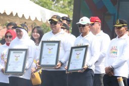 Puncak MRSF 2019, Khofifah ingatkan milenial Jatim jaga ketertiban