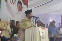 Prabowo Hadiri Kampanye Politik Di Samarinda