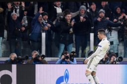 Cristiano Ronaldo didakwa UEFA karena lakukan selebrasi tidak senonoh