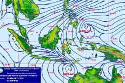 Jatim masih berpotensi terjadi hujan disertai angin kencang