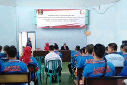 Kemenkumham sosialisasi tentang pemberantasan kontak komunikasi di Lapas