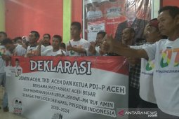 Ratusan warga Aceh Besar deklarasi dukungan terhadap Jokowi