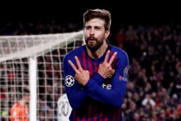 Gerard Pique menyebut kekayaannya lebih besar dibandingkan Espanyol