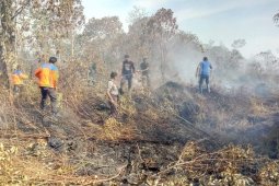 Empat hektare gambut hangus terbakar di Aceh Selatan