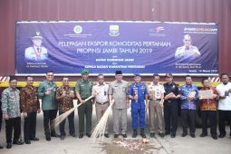 Jambi ekspor 108 ton lidi Nipah Jambi ke India
