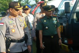 Jajaran TNI-Polri Tebing Tinggi apel gabungan pengamanan Pemilu 2019