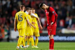 Portugal gagal raih nilai penuh setelah ditahan Ukraina